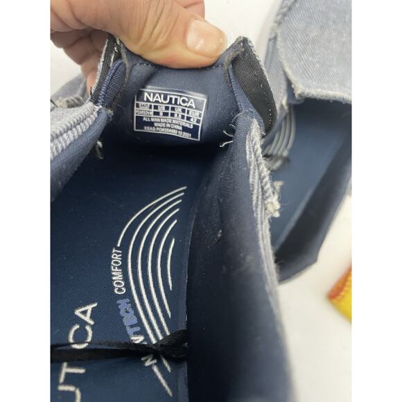 Náutica Navtech Comfort Slip on Gray Men Snickers Size 9 - Picture 10 of 10